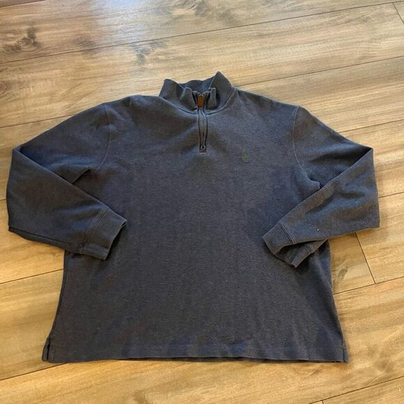 Polo Ralph Lauren Grey Sweater Men Large - Picture 1 of 6